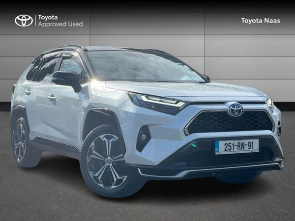 Toyota RAV4 Estate, Petrol Plug-in Hybrid, 2025, White