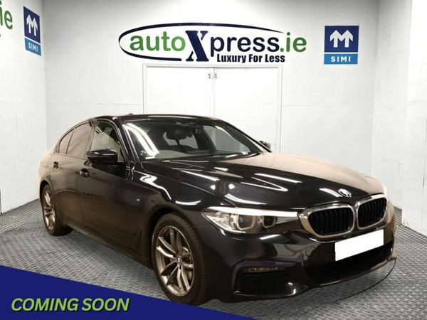 BMW 5-Series Saloon, Diesel, 2018, Black