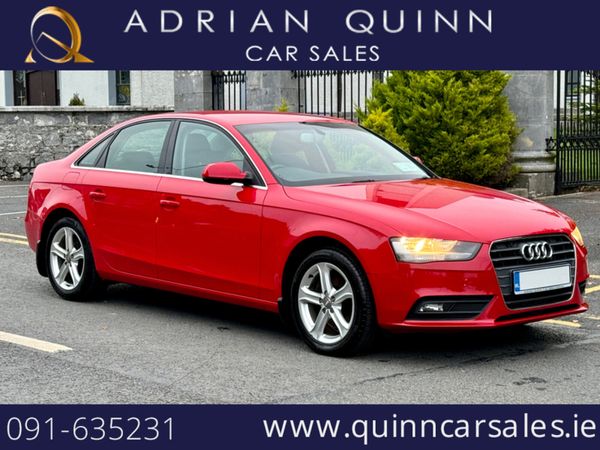 Audi A4 Saloon, Diesel, 2014, Red