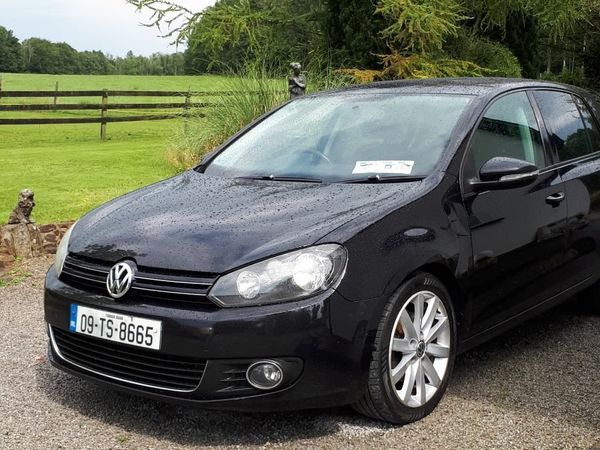 Volkswagen Golf Hatchback, Diesel, 2009, Black