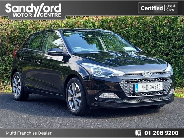 Hyundai i20 Hatchback, Petrol, 2017, Black