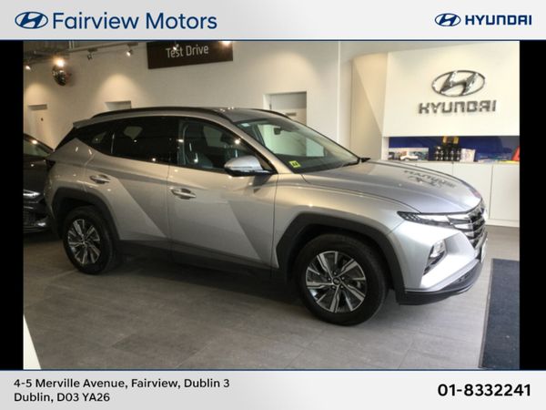 Hyundai Tucson SUV, Petrol Hybrid, 2023, Silver