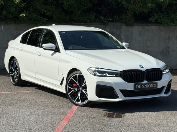 BMW 5-Series Saloon, Diesel, 2022, White