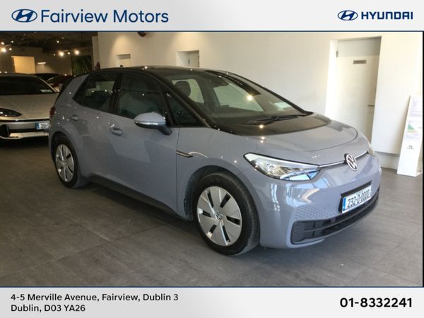 Volkswagen ID.3 Hatchback, Electric, 2023, Grey