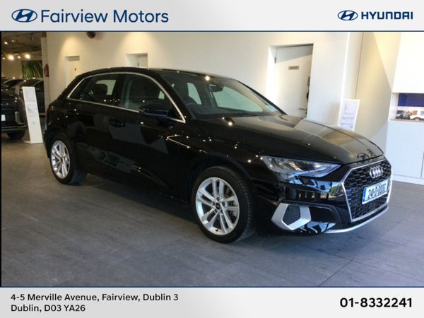 Audi A3 Hatchback, Petrol Plug-in Hybrid, 2024, Black