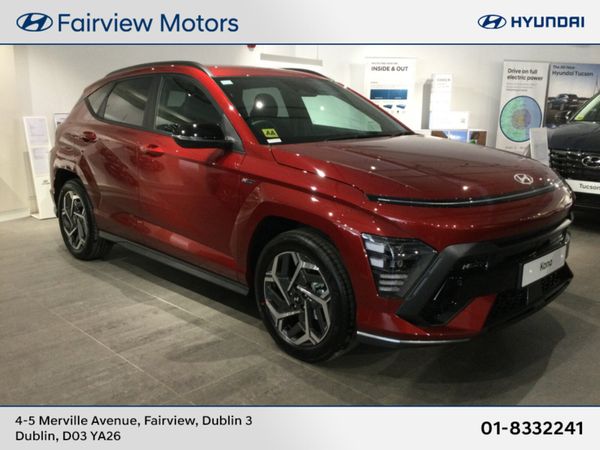 Hyundai KONA SUV, Petrol, 2025, Red
