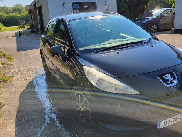 Peugeot 207 Hatchback, Petrol, 2007, Black