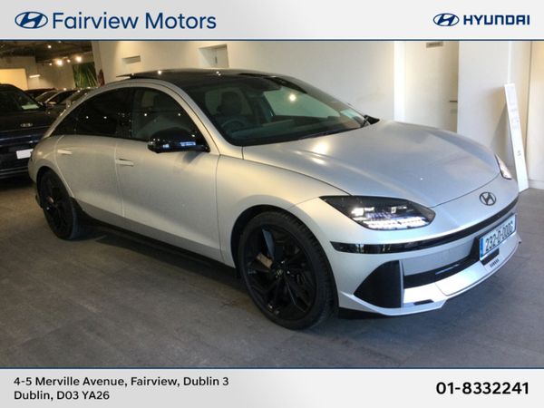 Hyundai IONIQ 6 Saloon, Electric, 2023, Silver