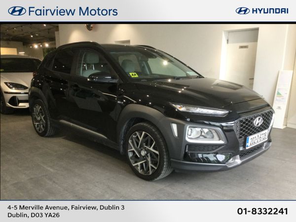 Hyundai KONA SUV, Petrol Hybrid, 2020, Black
