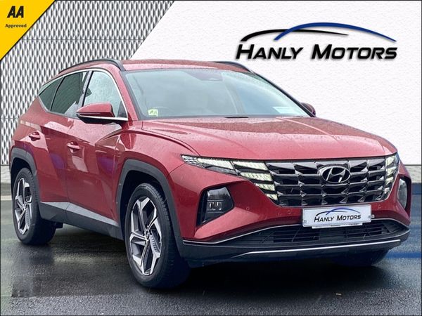 Hyundai Tucson MPV, Petrol Plug-in Hybrid, 2022, Red