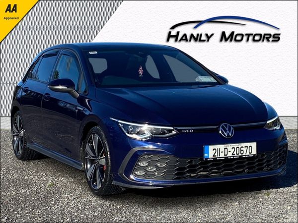 Volkswagen Golf Hatchback, Diesel, 2021, Blue