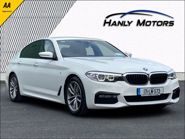 BMW 5-Series Saloon, Diesel, 2017, White