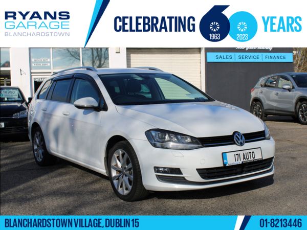 Volkswagen Golf Estate, Petrol, 2017, White