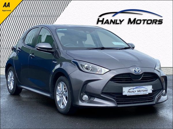Toyota Yaris Hatchback, Petrol Hybrid, 2021, Grey