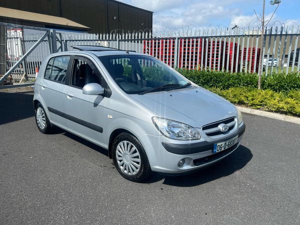 Hyundai Getz Hatchback, Petrol, 2006, Silver