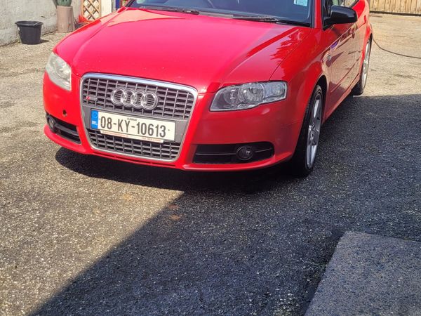 Audi A4 Saloon, Diesel, 2008, Red