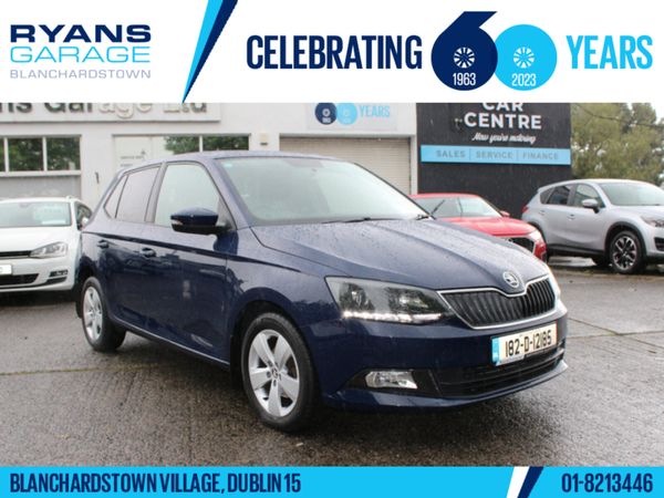 Skoda Fabia Hatchback, Petrol, 2018, Blue