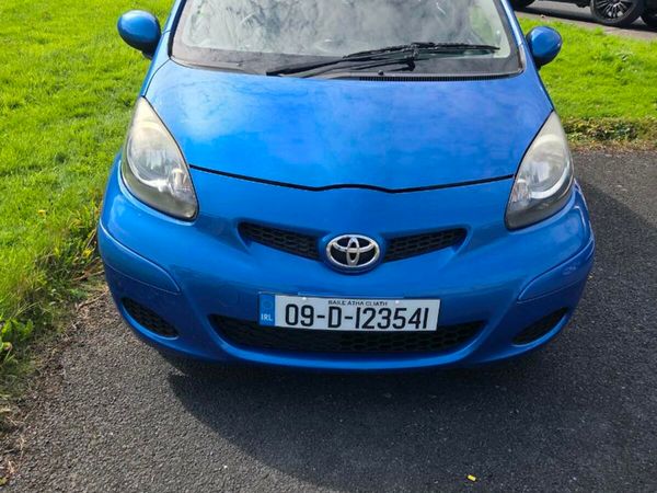 Toyota Aygo Hatchback, Petrol, 2009, Blue
