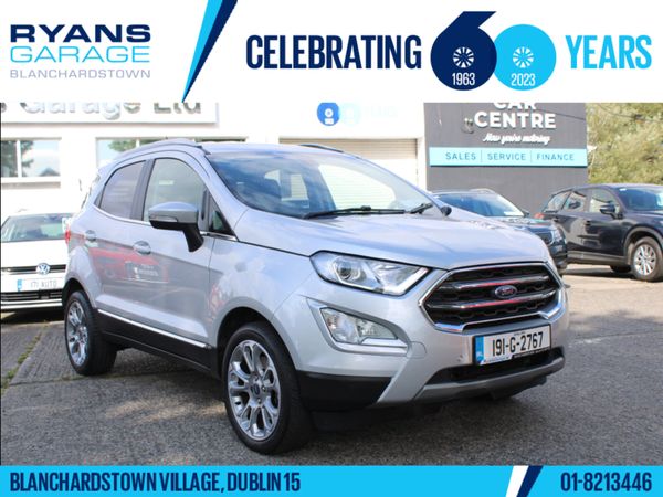 Ford EcoSport Hatchback, Petrol, 2019, Silver