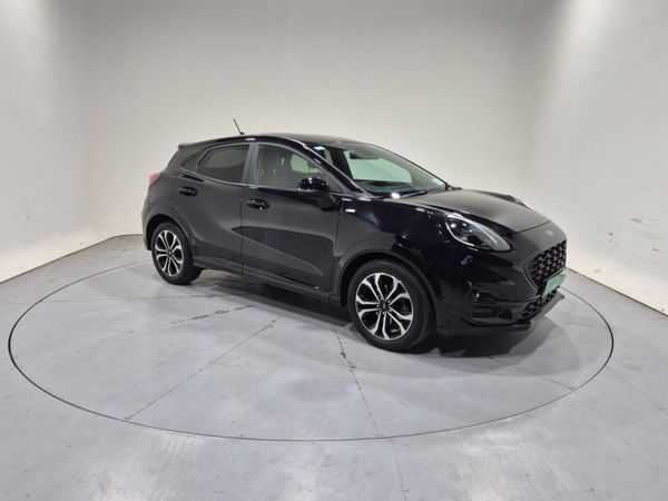 Ford Puma MPV, Petrol Hybrid, 2021, Black