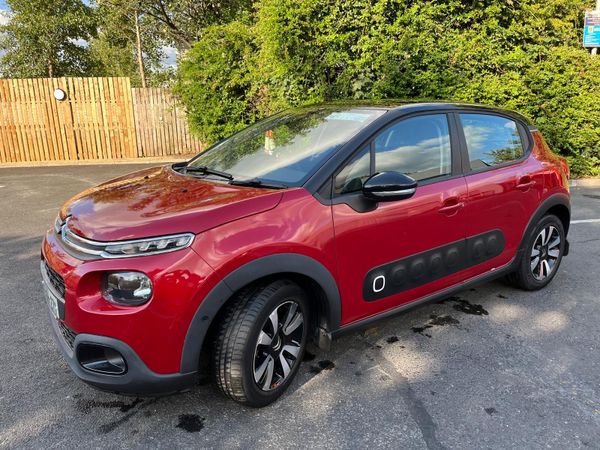 Citroen C3 Hatchback, Petrol, 2017, Red