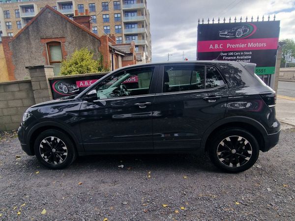 Volkswagen T-Cross Hatchback, Petrol, 2019, Grey