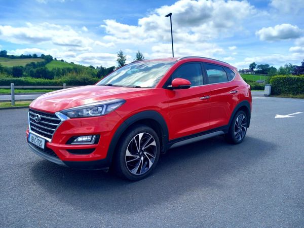 Hyundai Tucson MPV, Diesel, 2019, Red
