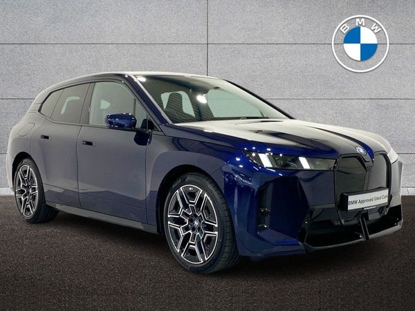 BMW iX SUV, Electric, 2025, Blue