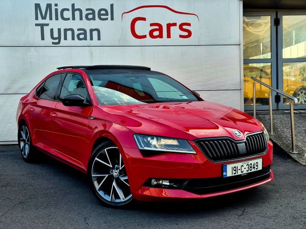 Skoda Superb Saloon, Diesel, 2019, Red