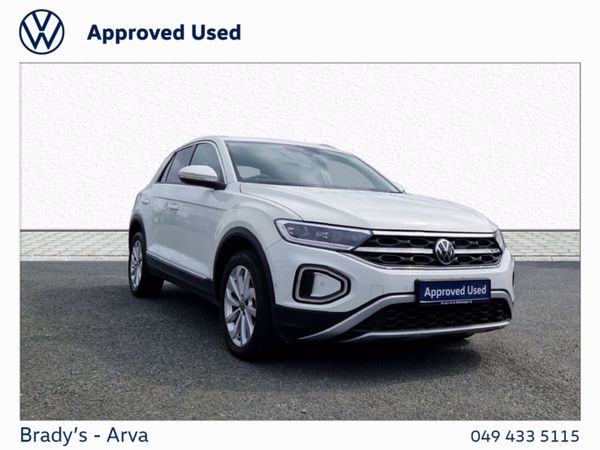 Volkswagen T-Roc SUV, Diesel, 2023, White