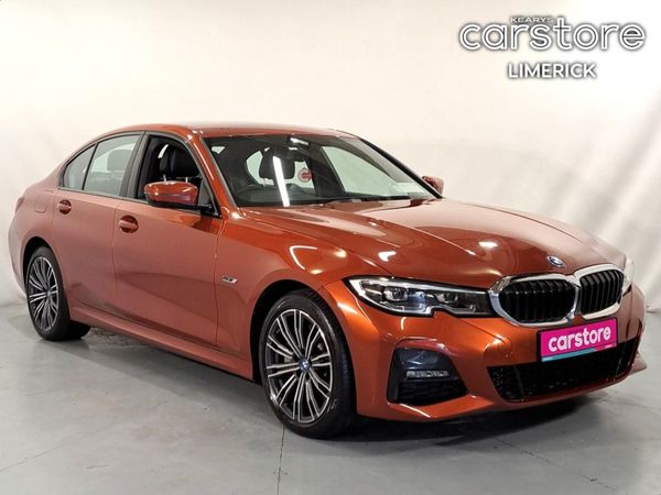 BMW 3-Series Saloon, Petrol Hybrid, 2022, Orange