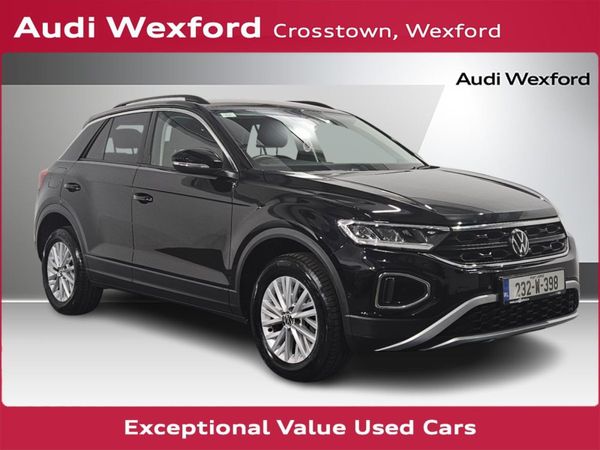 Volkswagen T-Roc SUV, Petrol, 2023, Black