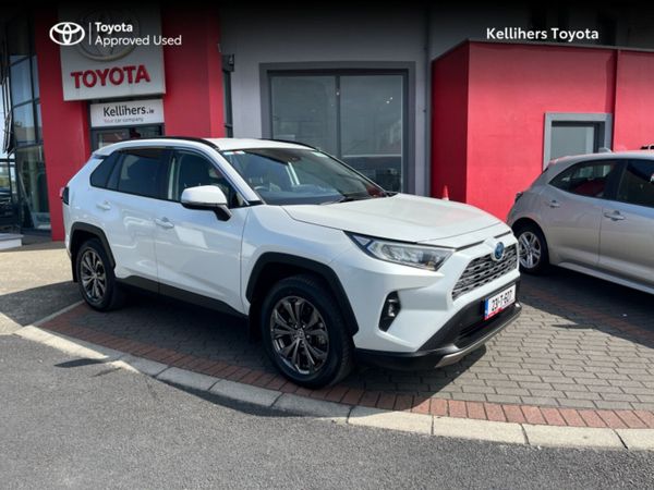 Toyota RAV4 SUV, Petrol Hybrid, 2023, White