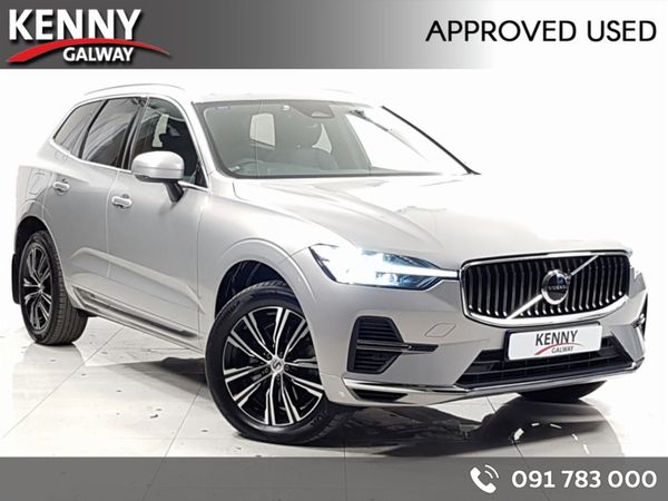 Volvo XC60 Estate, Petrol Plug-in Hybrid, 2022, Grey