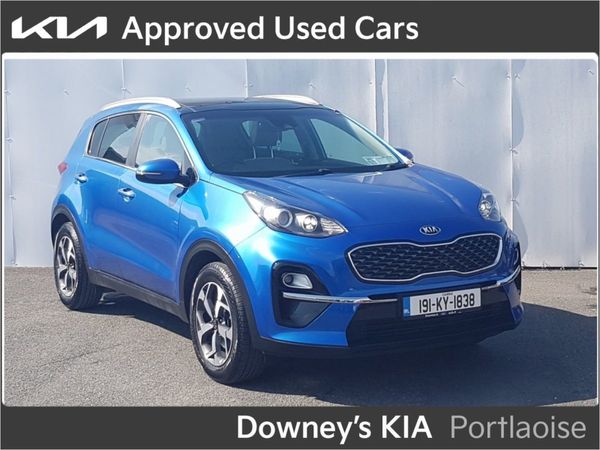 Kia Sportage SUV, Diesel, 2019, Blue