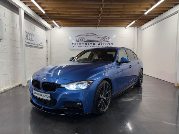 BMW 3-Series Saloon, Diesel, 2017, Blue