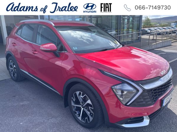 Kia Sportage MPV, Diesel Hybrid, 2022, Red