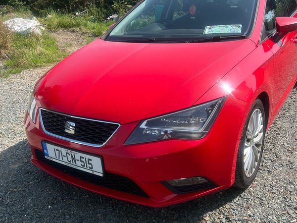 SEAT Leon Estate, Diesel, 2017, Red