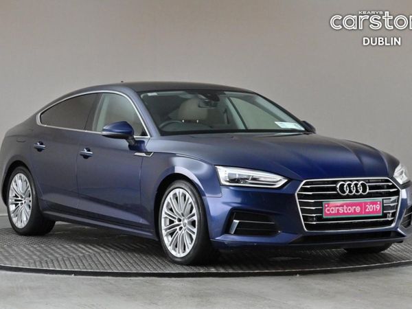 Audi A5 Hatchback, Diesel, 2019, Blue