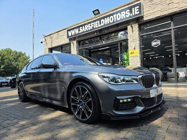 BMW 7-Series Saloon, Petrol Plug-in Hybrid, 2017, Grey