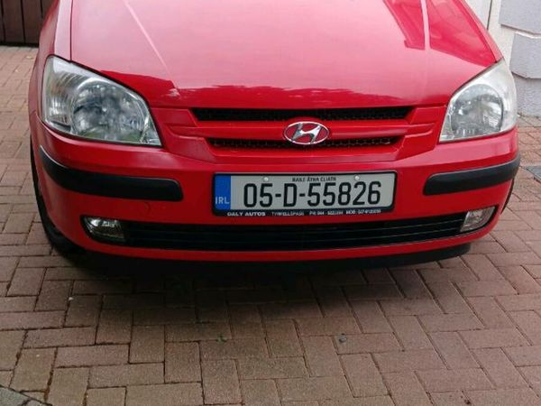 Hyundai Getz Hatchback, Petrol, 2005, Red