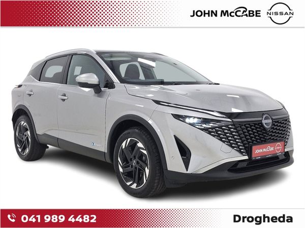 Nissan Qashqai SUV, Petrol Hybrid, 2025, Silver