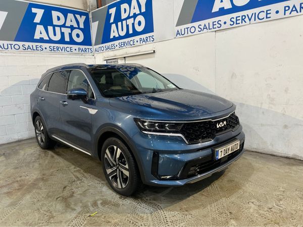Kia Sorento MPV, Petrol Plug-in Hybrid, 2022, Blue