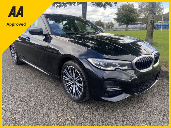 BMW 3-Series Saloon, Petrol Plug-in Hybrid, 2020, Black