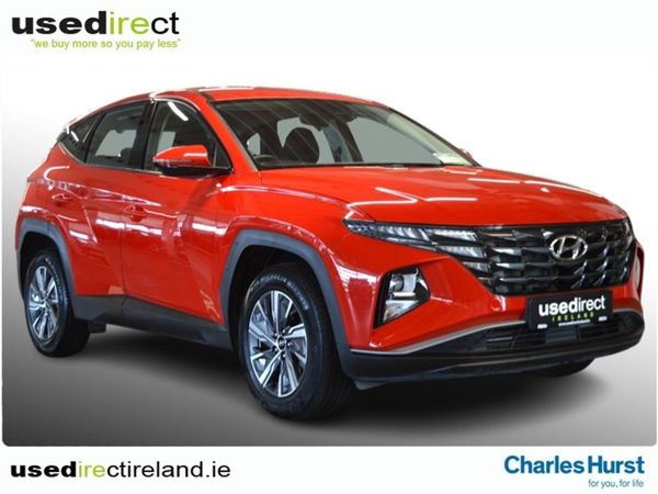 Hyundai Tucson SUV, Petrol Hybrid, 2023, Red
