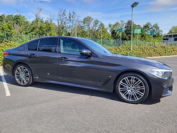 BMW 5-Series Saloon, Petrol Plug-in Hybrid, 2019, Grey