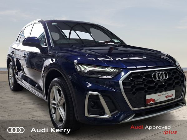 Audi Q5 SUV, Petrol Plug-in Hybrid, 2023, Blue