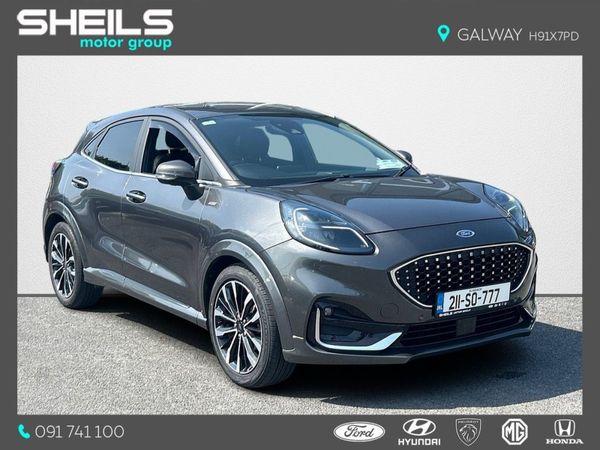 Ford Puma MPV, Petrol Hybrid, 2021, Grey