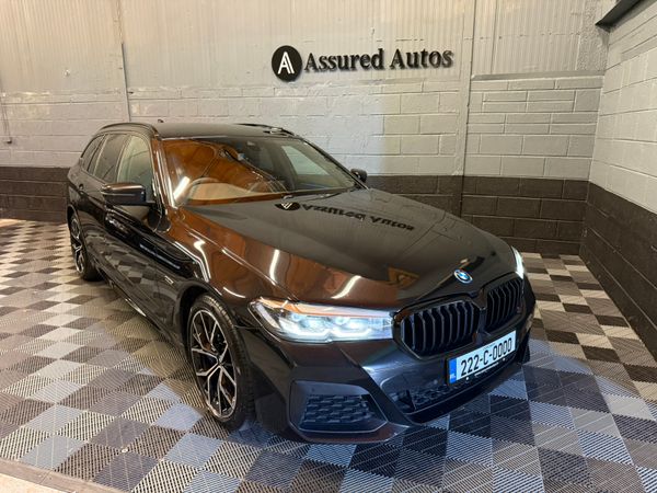 BMW 5-Series Saloon, Petrol Plug-in Hybrid, 2022, Black