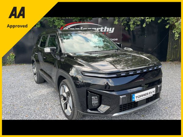KGM Torres EVX SUV, Electric, 2025, Black